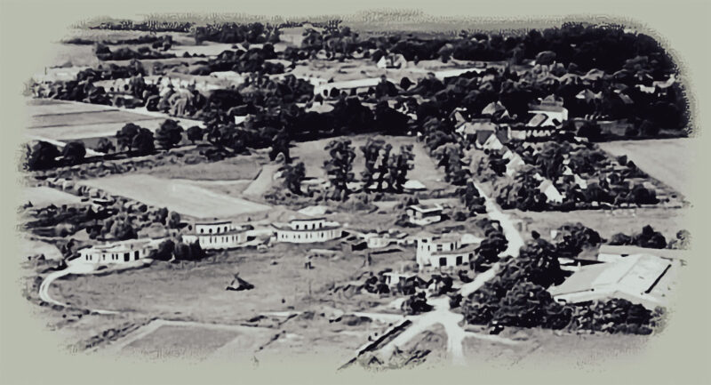 Jugenhof Brandenburg von Oben